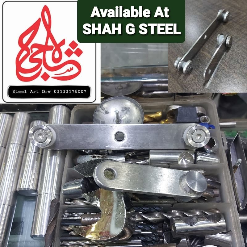 Glass pati fitting double / single